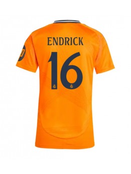 Billige Real Madrid Endrick #16 Bortedrakt Dame 2024-25 Kortermet